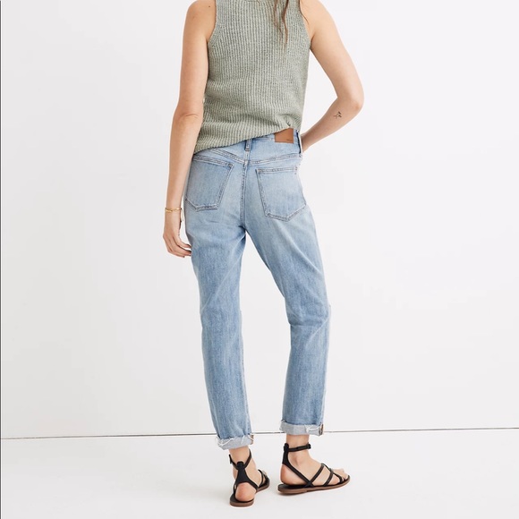 Madewell High-Rise Slim Boyjean - Picture 10 of 10